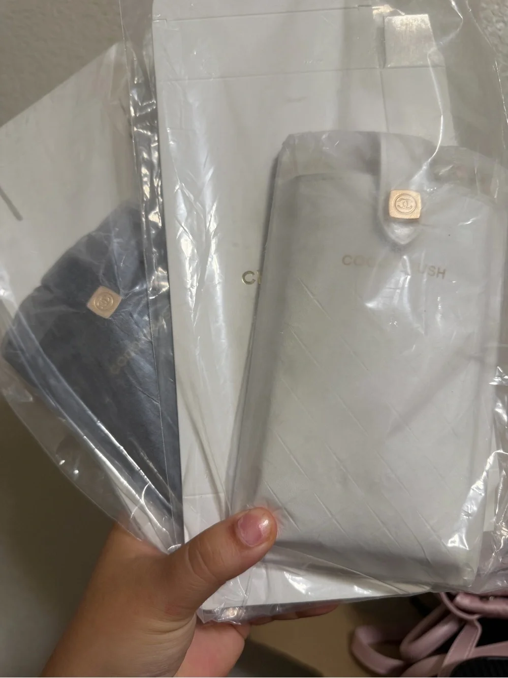 Both Black and white phone cases/crossbody
